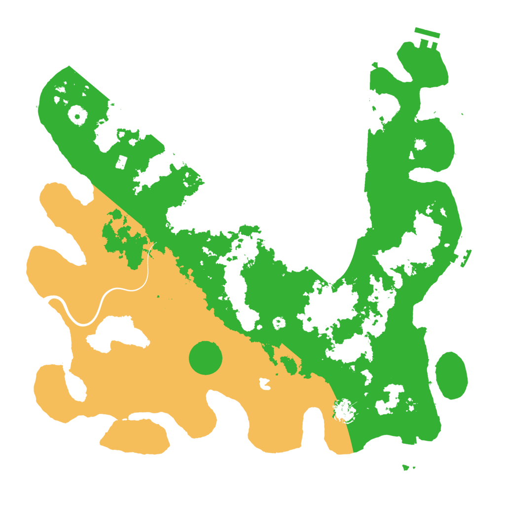 Biome Rust Map: Procedural Map, Size: 4000, Seed: 1493695765