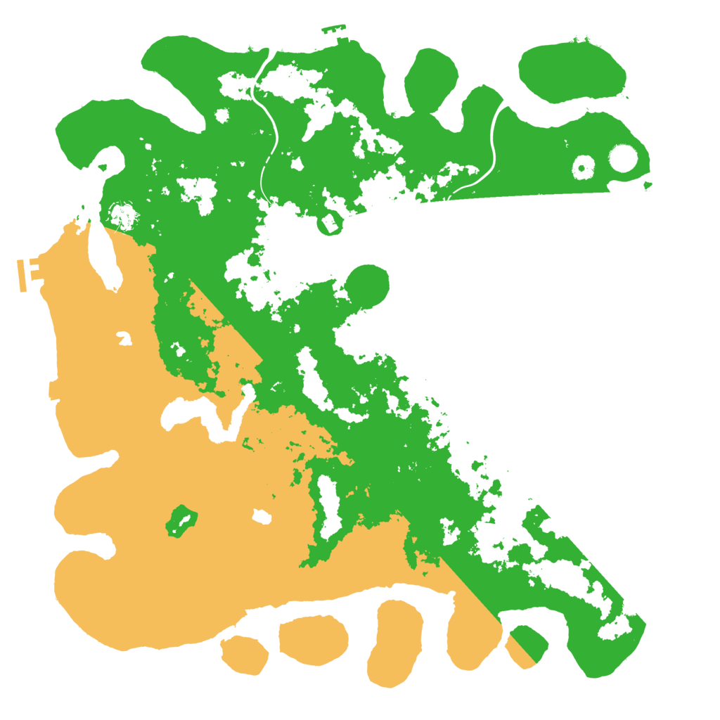 Biome Rust Map: Procedural Map, Size: 4500, Seed: 185781394