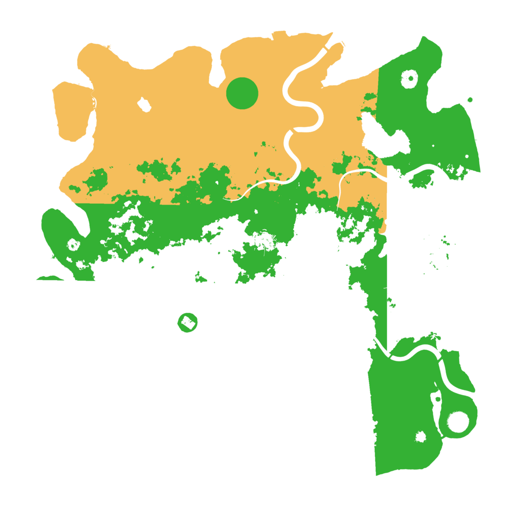 Biome Rust Map: Procedural Map, Size: 4250, Seed: 447833