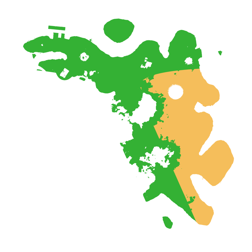 Biome Rust Map: Procedural Map, Size: 3000, Seed: 1986680327