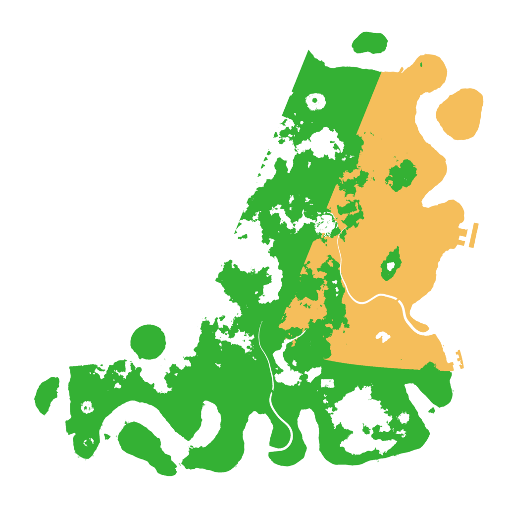 Biome Rust Map: Procedural Map, Size: 4100, Seed: 923456743