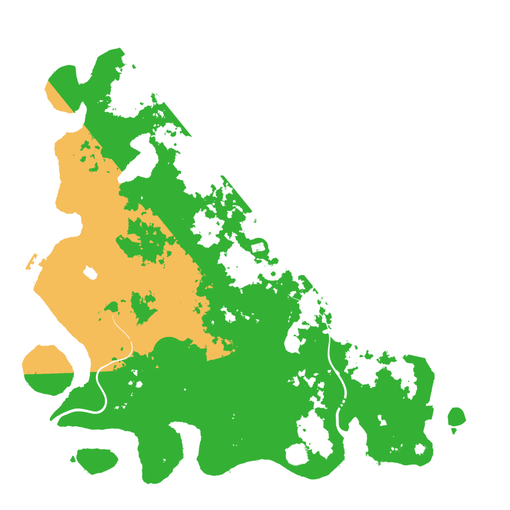 Biome Rust Map: Procedural Map, Size: 4250, Seed: 951693905