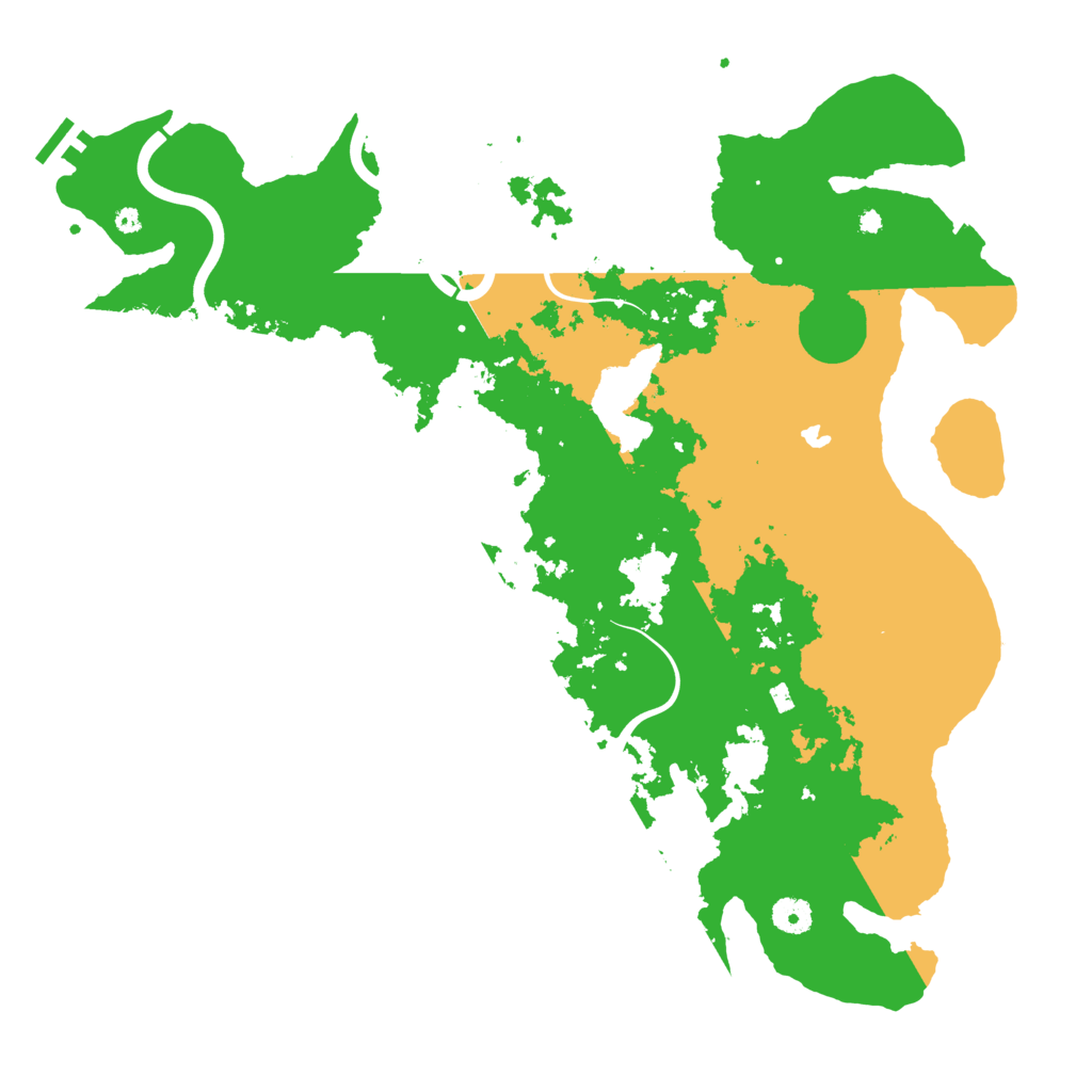 Biome Rust Map: Procedural Map, Size: 4250, Seed: 37284