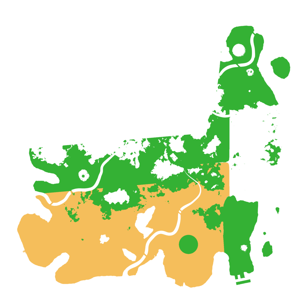 Biome Rust Map: Procedural Map, Size: 4250, Seed: 2116098620