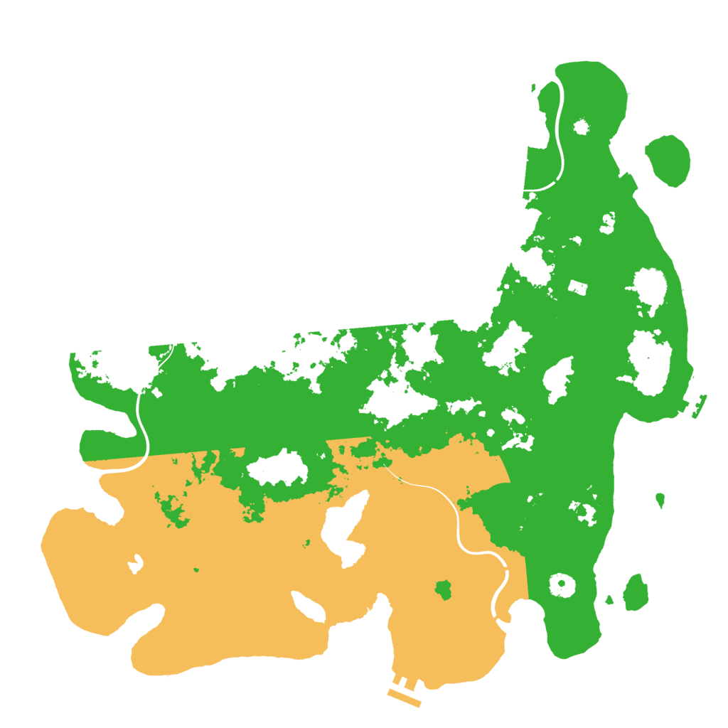 Biome Rust Map: Procedural Map, Size: 4250, Seed: 2116098620