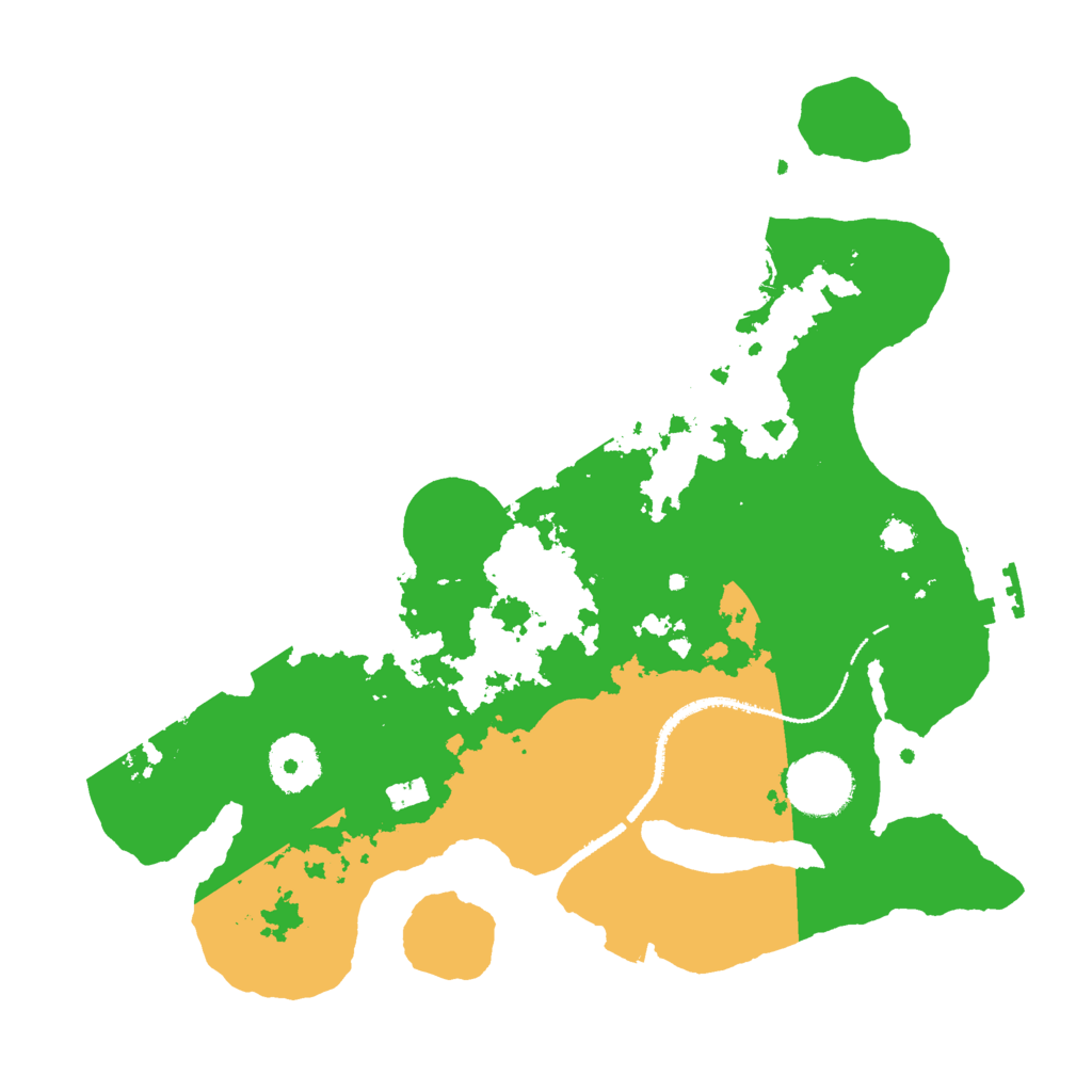 Biome Rust Map: Procedural Map, Size: 3000, Seed: 10940