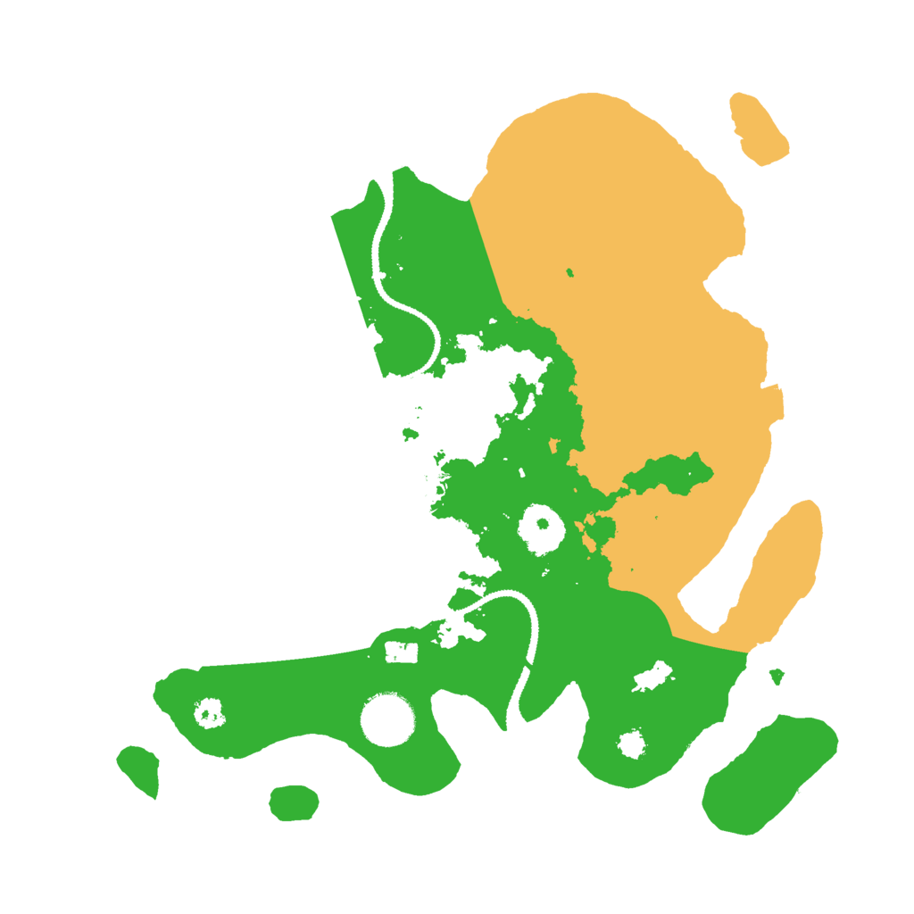 Biome Rust Map: Procedural Map, Size: 3000, Seed: 31573