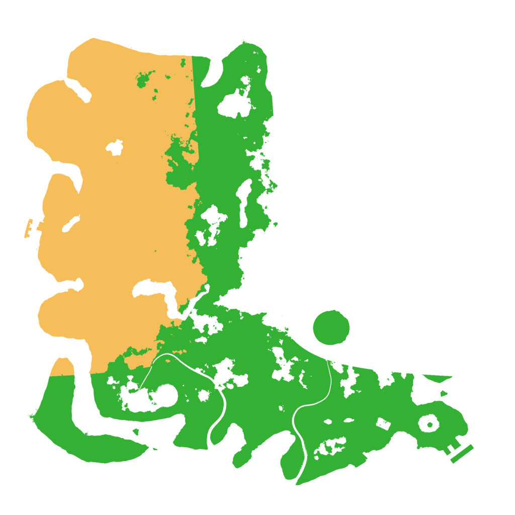 Biome Rust Map: Procedural Map, Size: 4000, Seed: 1684189671