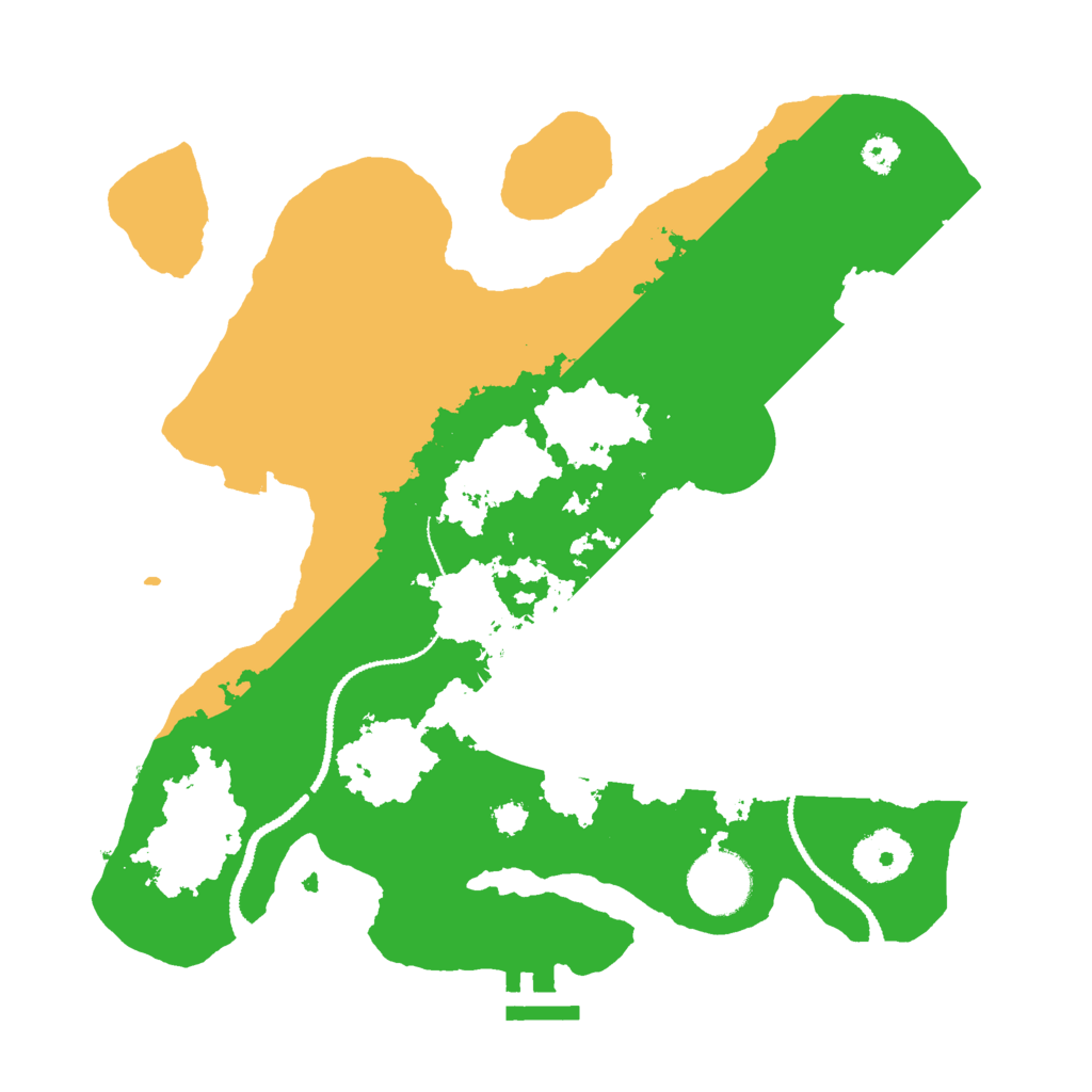 Biome Rust Map: Procedural Map, Size: 3000, Seed: 1552444475