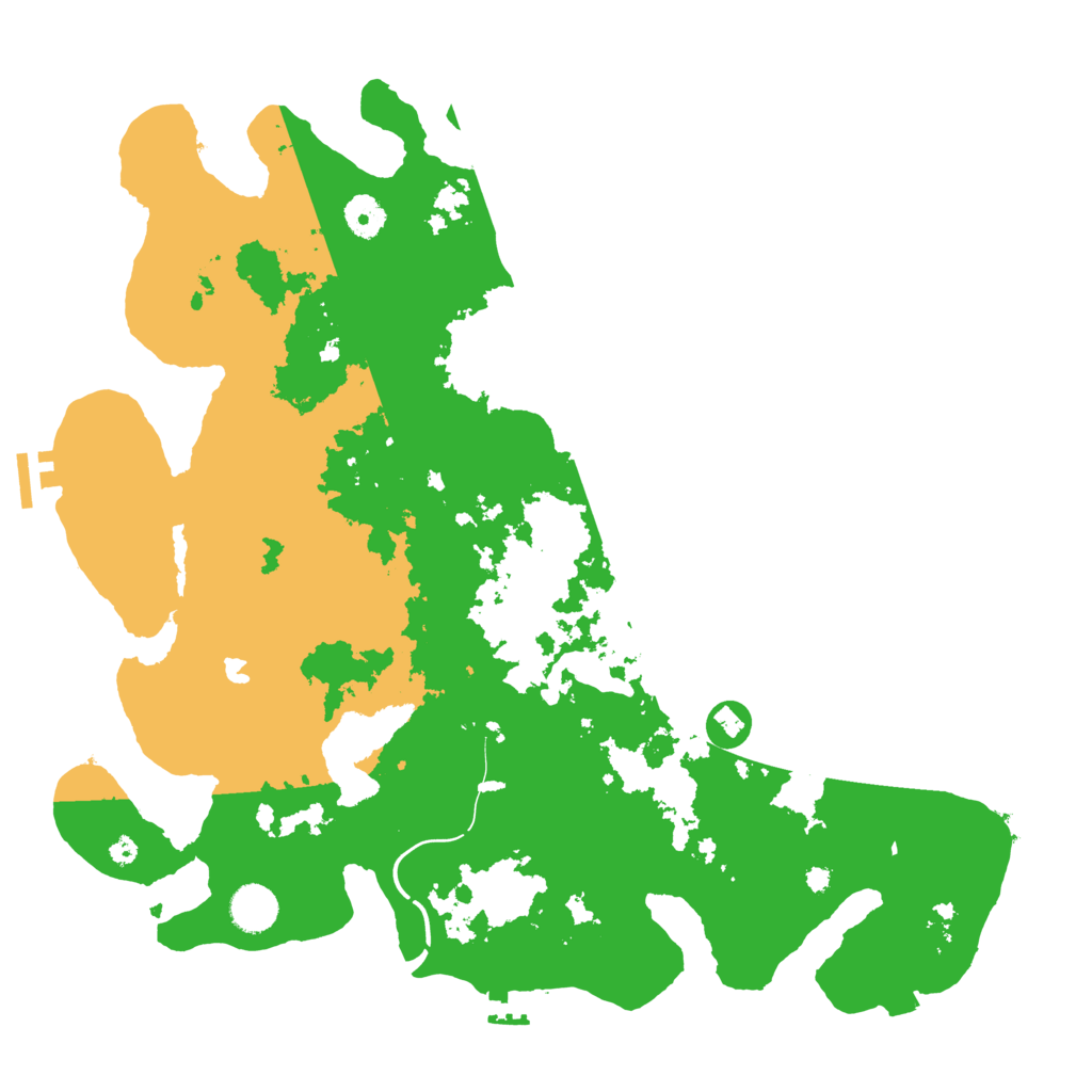 Biome Rust Map: Procedural Map, Size: 4000, Seed: 2057869981