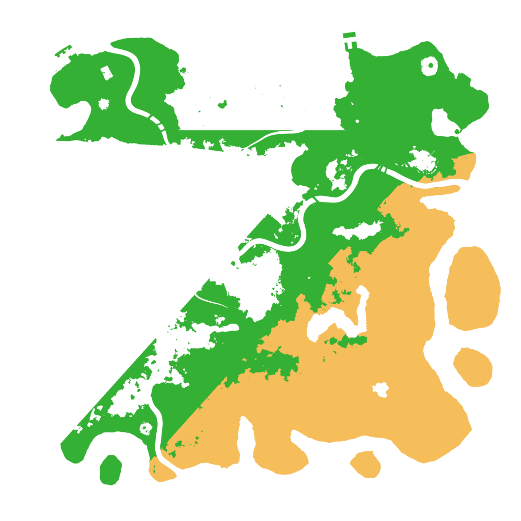 Biome Rust Map: Procedural Map, Size: 4250, Seed: 1172829671