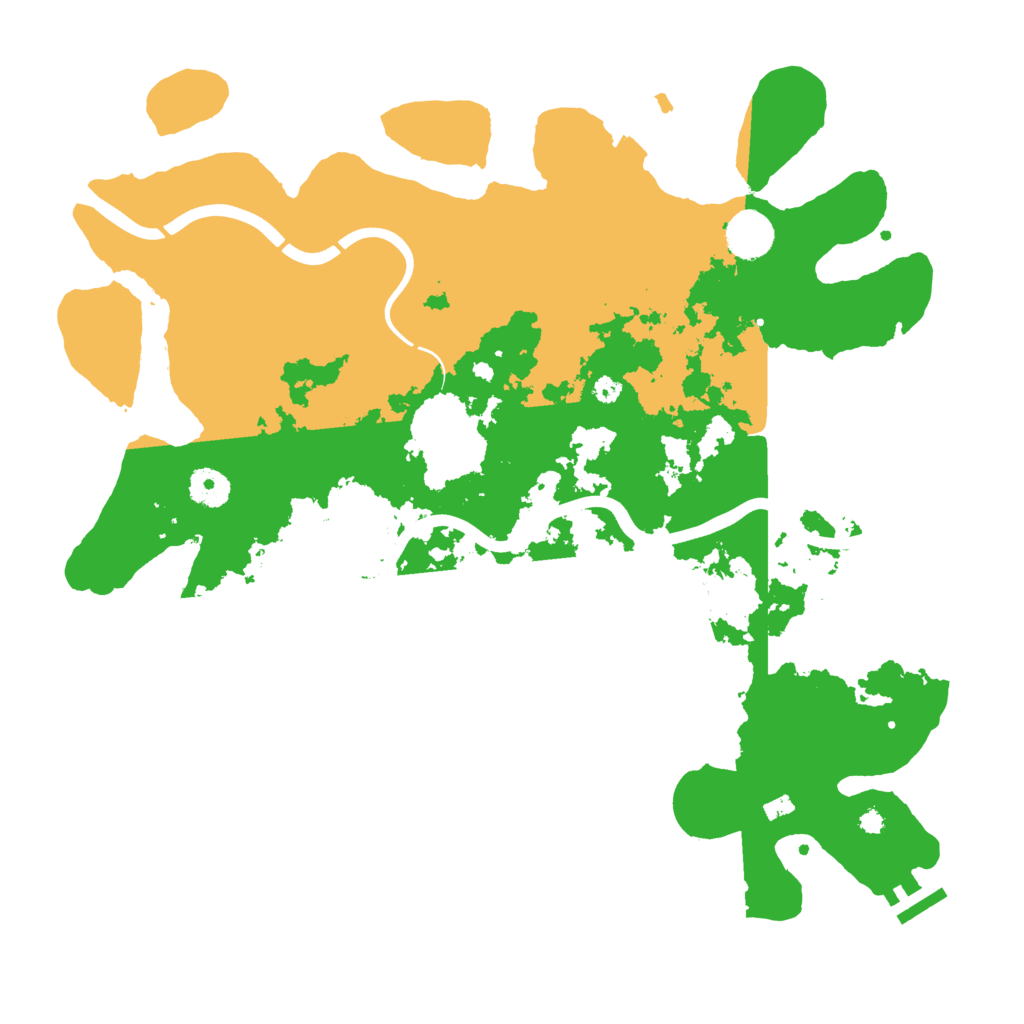 Biome Rust Map: Procedural Map, Size: 3850, Seed: 1767998750