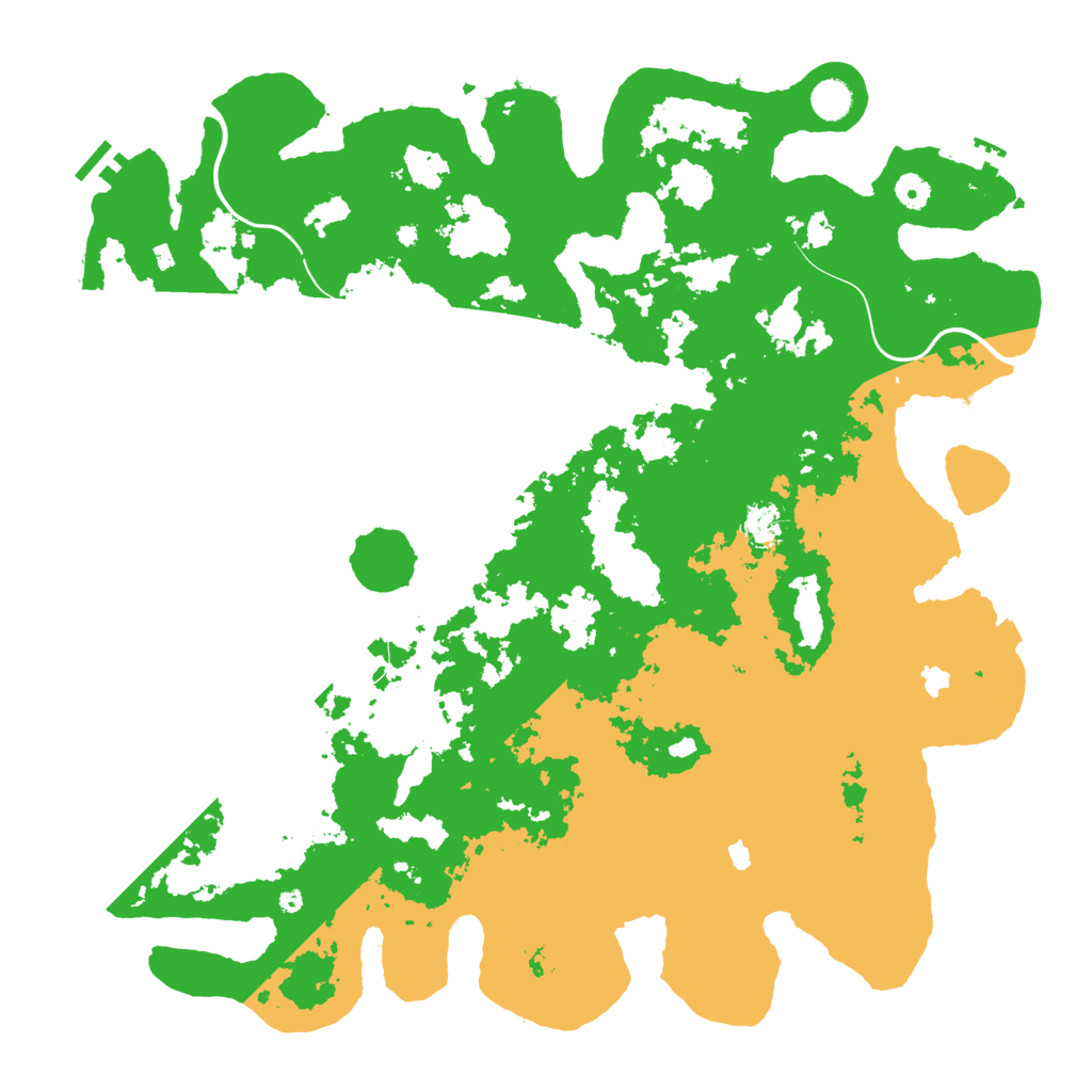 Biome Rust Map: Procedural Map, Size: 4700, Seed: 1354