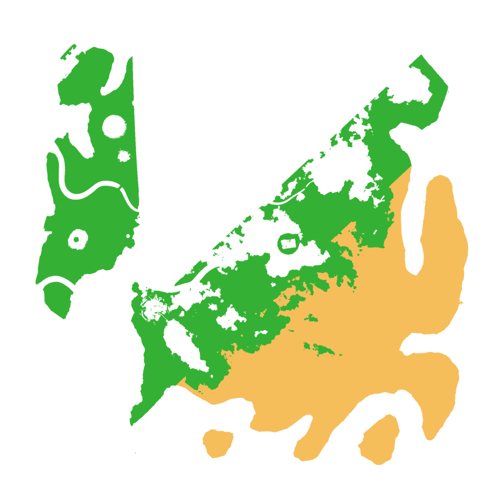Biome Rust Map: Procedural Map, Size: 3750, Seed: 46245133