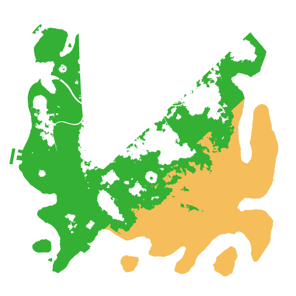 Biome Rust Map: Procedural Map, Size: 3750, Seed: 46245133