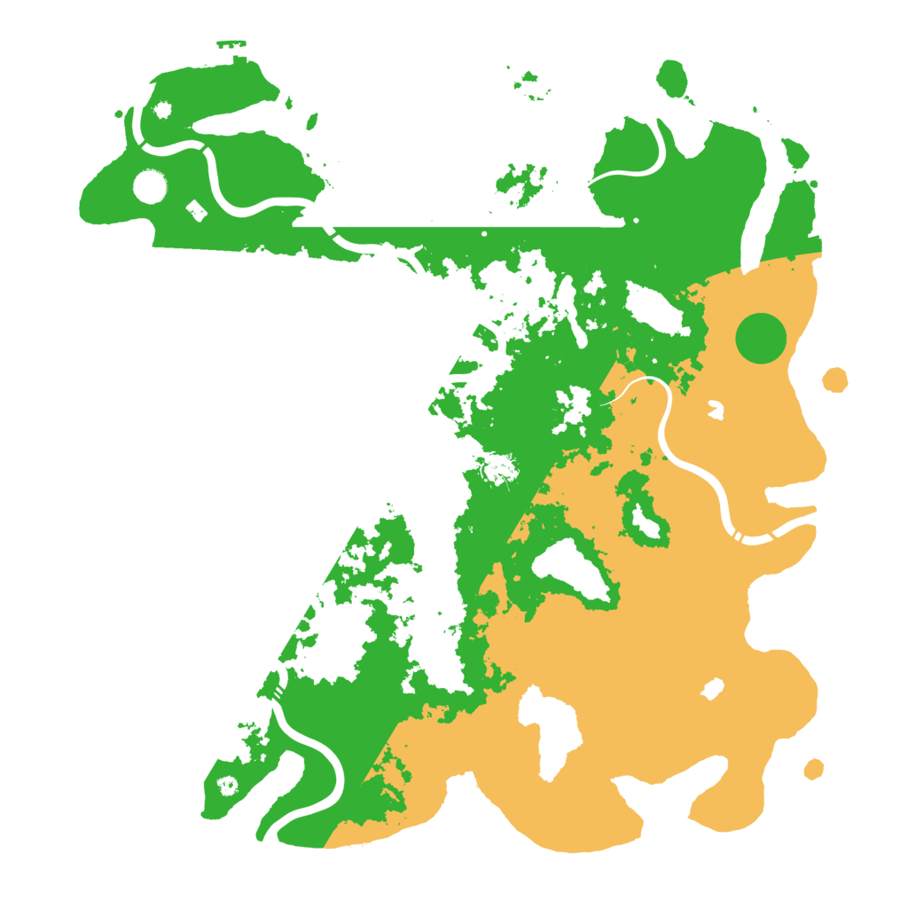 Biome Rust Map: Procedural Map, Size: 4700, Seed: 1994