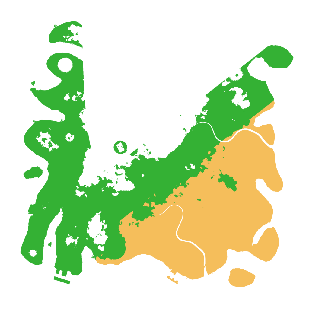 Biome Rust Map: Procedural Map, Size: 3750, Seed: 1713525969