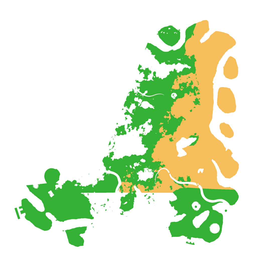 Biome Rust Map: Procedural Map, Size: 4500, Seed: 1899686096