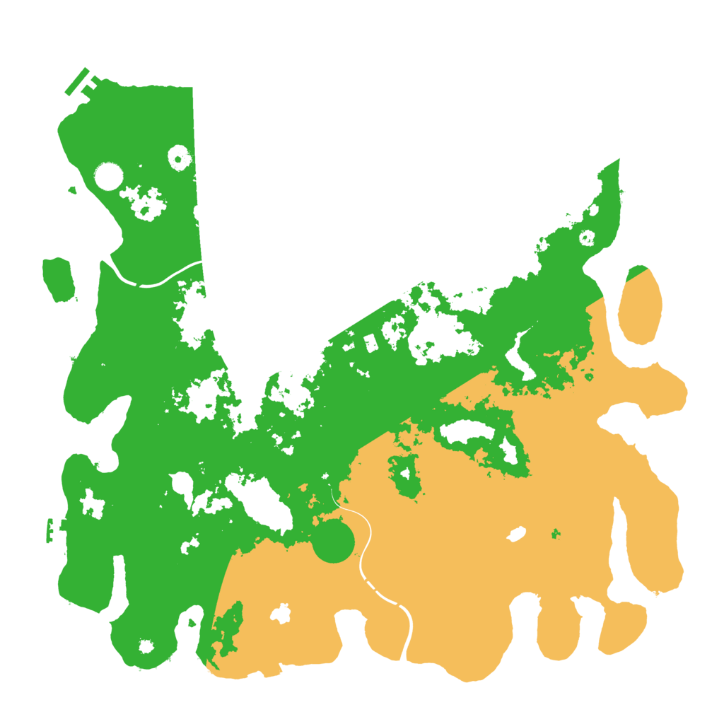 Biome Rust Map: Procedural Map, Size: 4500, Seed: 1479730662