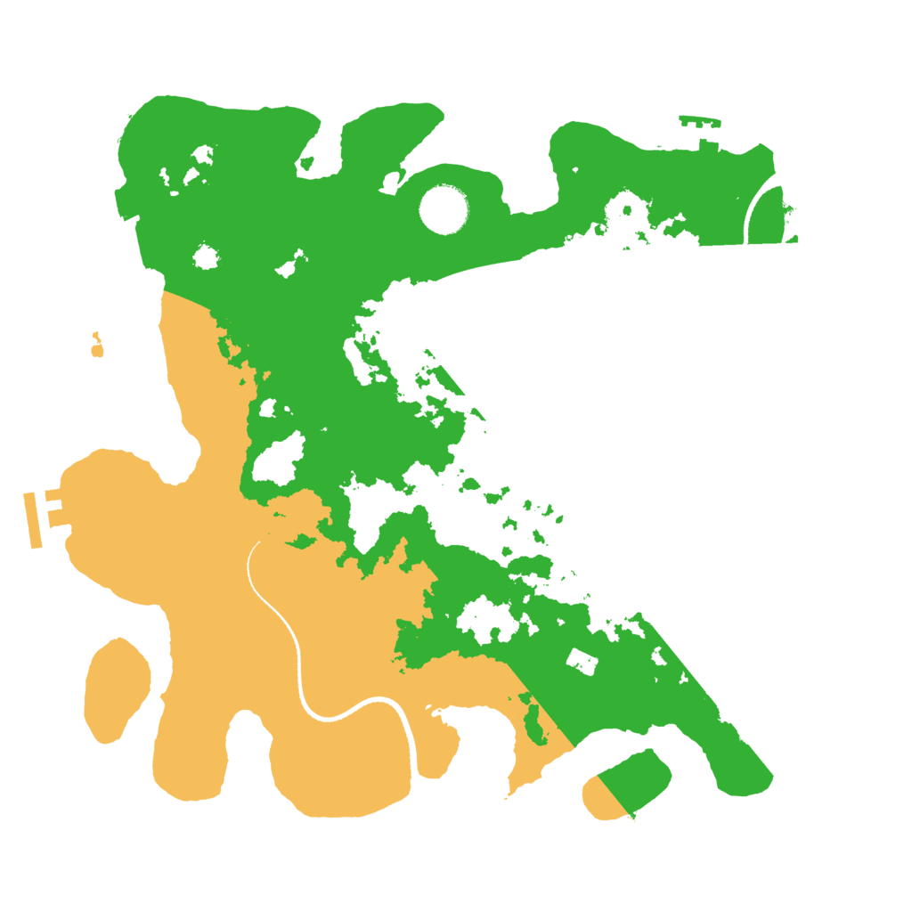 Biome Rust Map: Procedural Map, Size: 3300, Seed: 1083604587