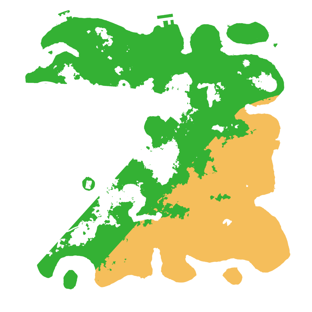 Biome Rust Map: Procedural Map, Size: 4000, Seed: 1172829671