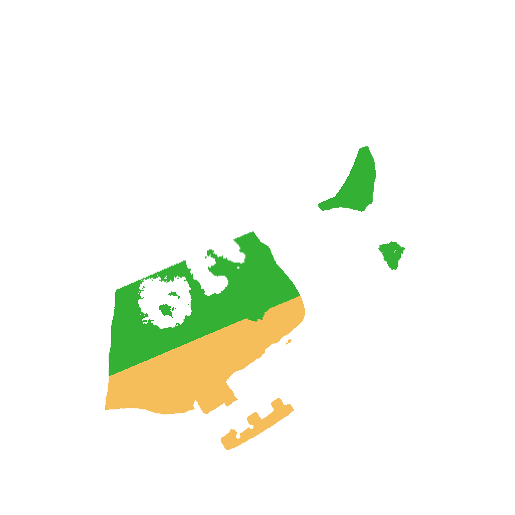 Biome Rust Map: Procedural Map, Size: 1000, Seed: 11182333