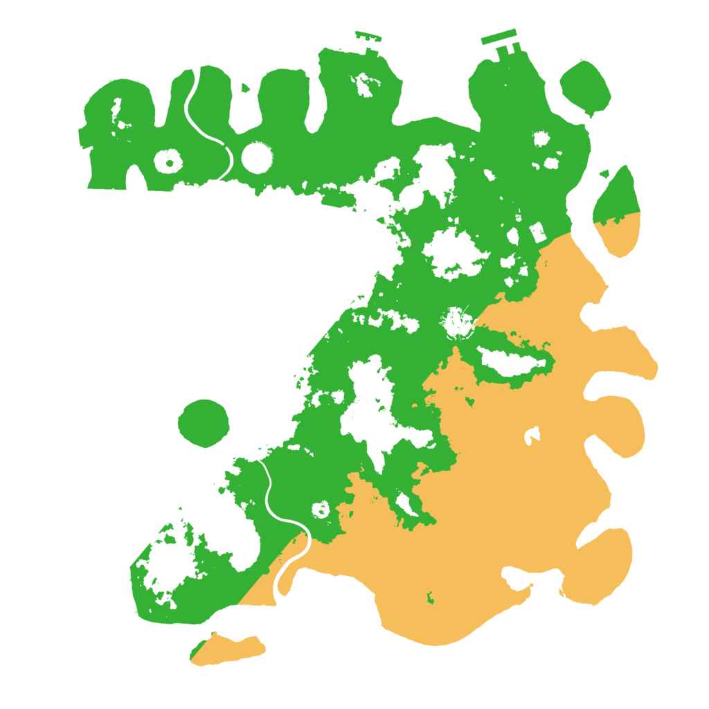 Biome Rust Map: Procedural Map, Size: 4000, Seed: 1757123109