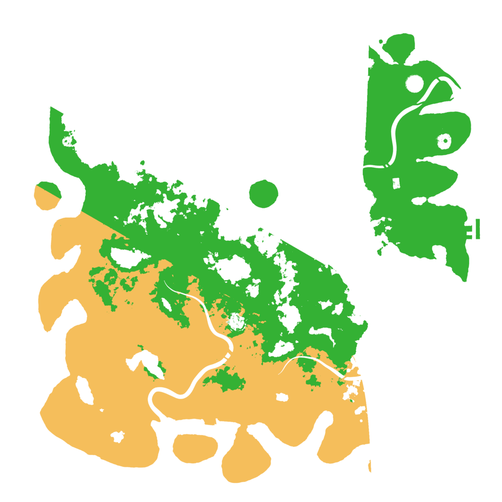 Biome Rust Map: Procedural Map, Size: 5000, Seed: 1745755234