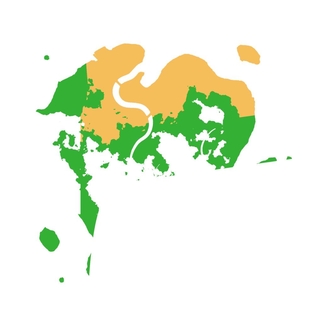 Biome Rust Map: Procedural Map, Size: 2542, Seed: 50000