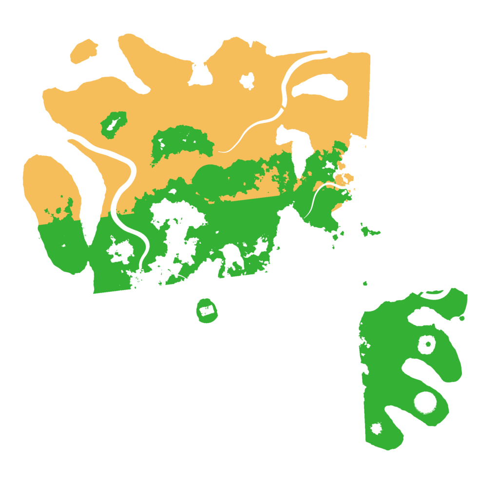 Biome Rust Map: Procedural Map, Size: 4000, Seed: 411904
