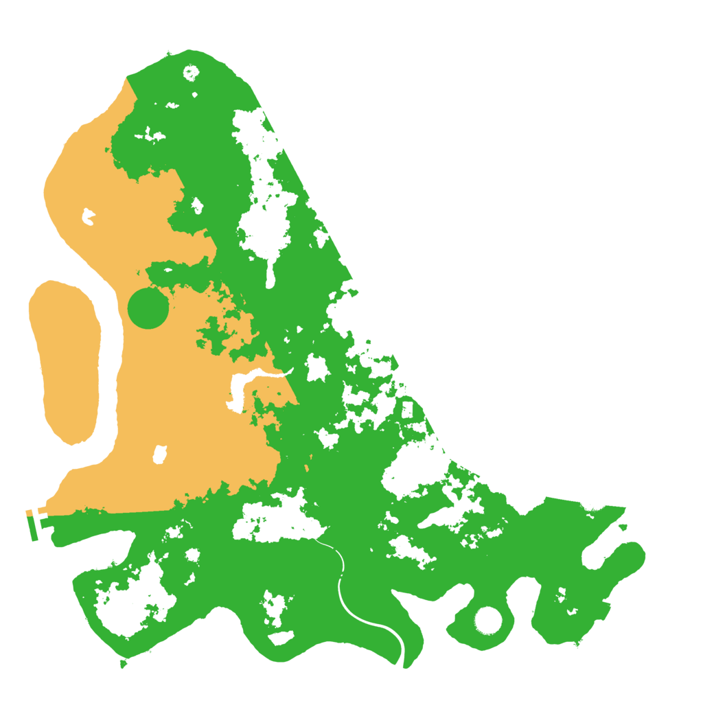 Biome Rust Map: Procedural Map, Size: 4500, Seed: 632948700