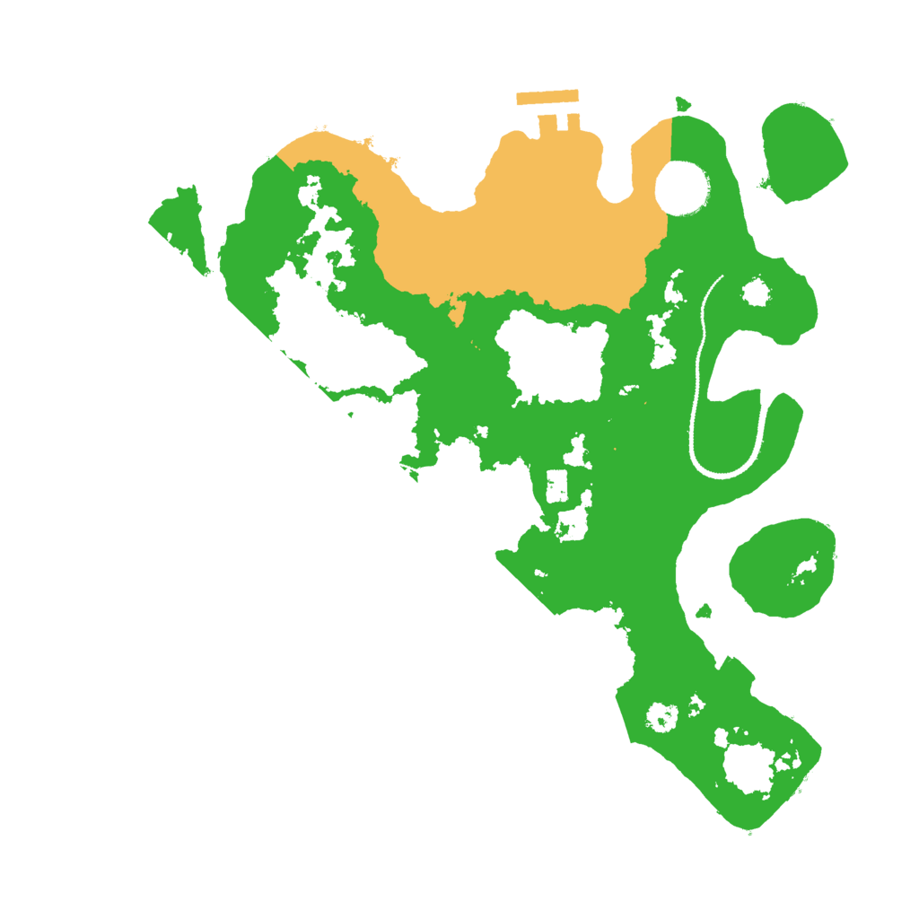 Biome Rust Map: Procedural Map, Size: 3000, Seed: 31073