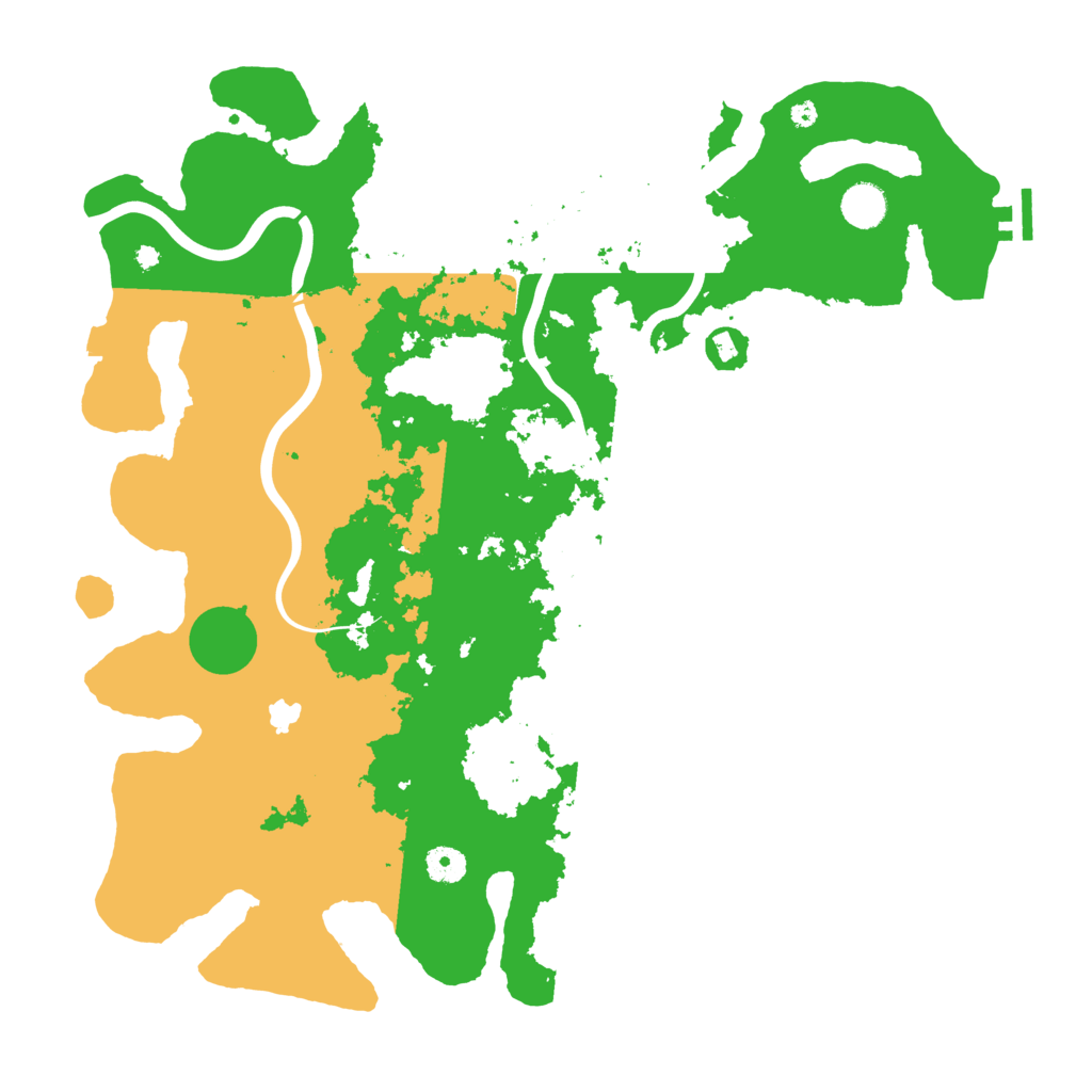 Biome Rust Map: Procedural Map, Size: 4250, Seed: 633904151