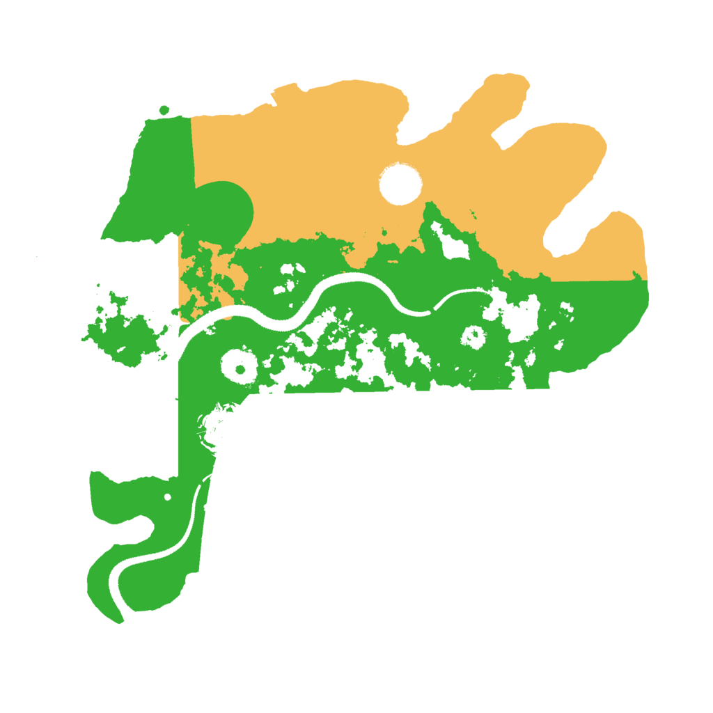 Biome Rust Map: Procedural Map, Size: 3000, Seed: 152140432