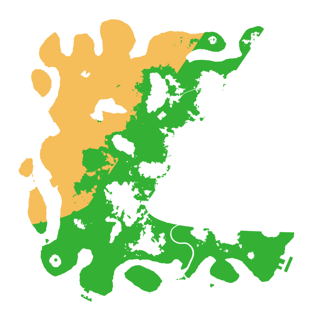 Biome Rust Map: Procedural Map, Size: 4000, Seed: 56433367