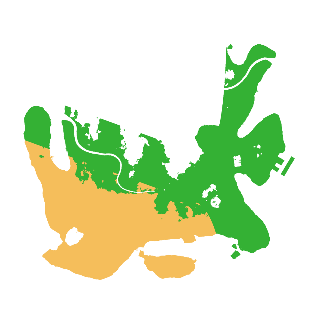 Biome Rust Map: Procedural Map, Size: 3000, Seed: 8082