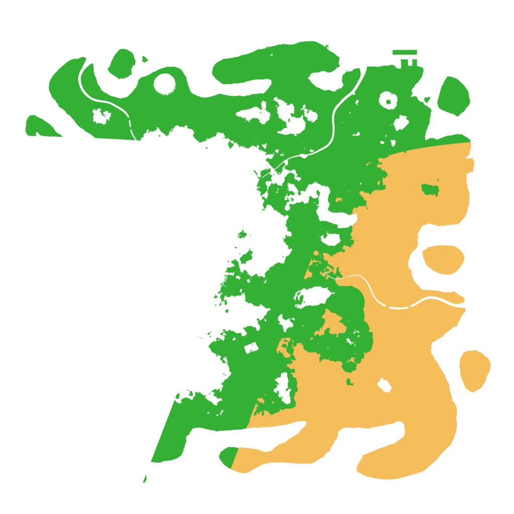 Biome Rust Map: Procedural Map, Size: 4250, Seed: 1866431911