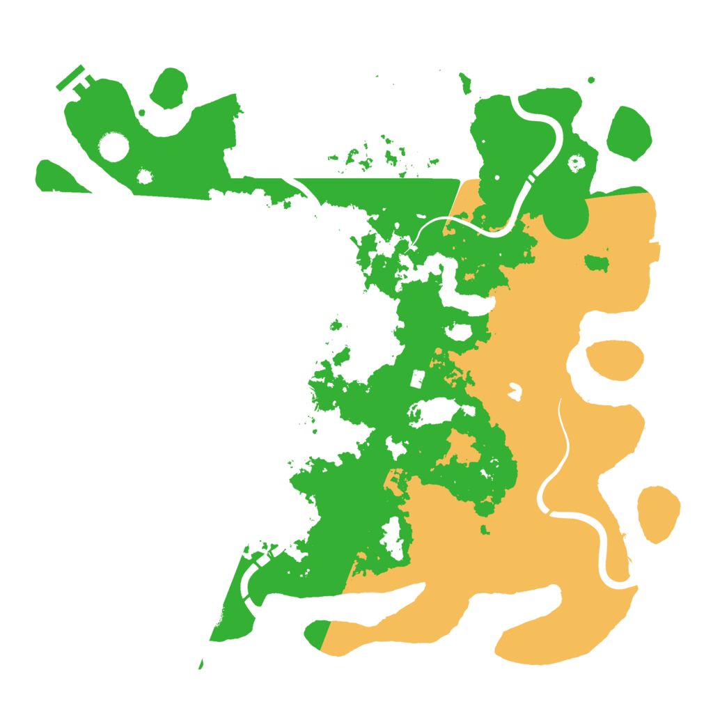 Biome Rust Map: Procedural Map, Size: 4250, Seed: 1866431911