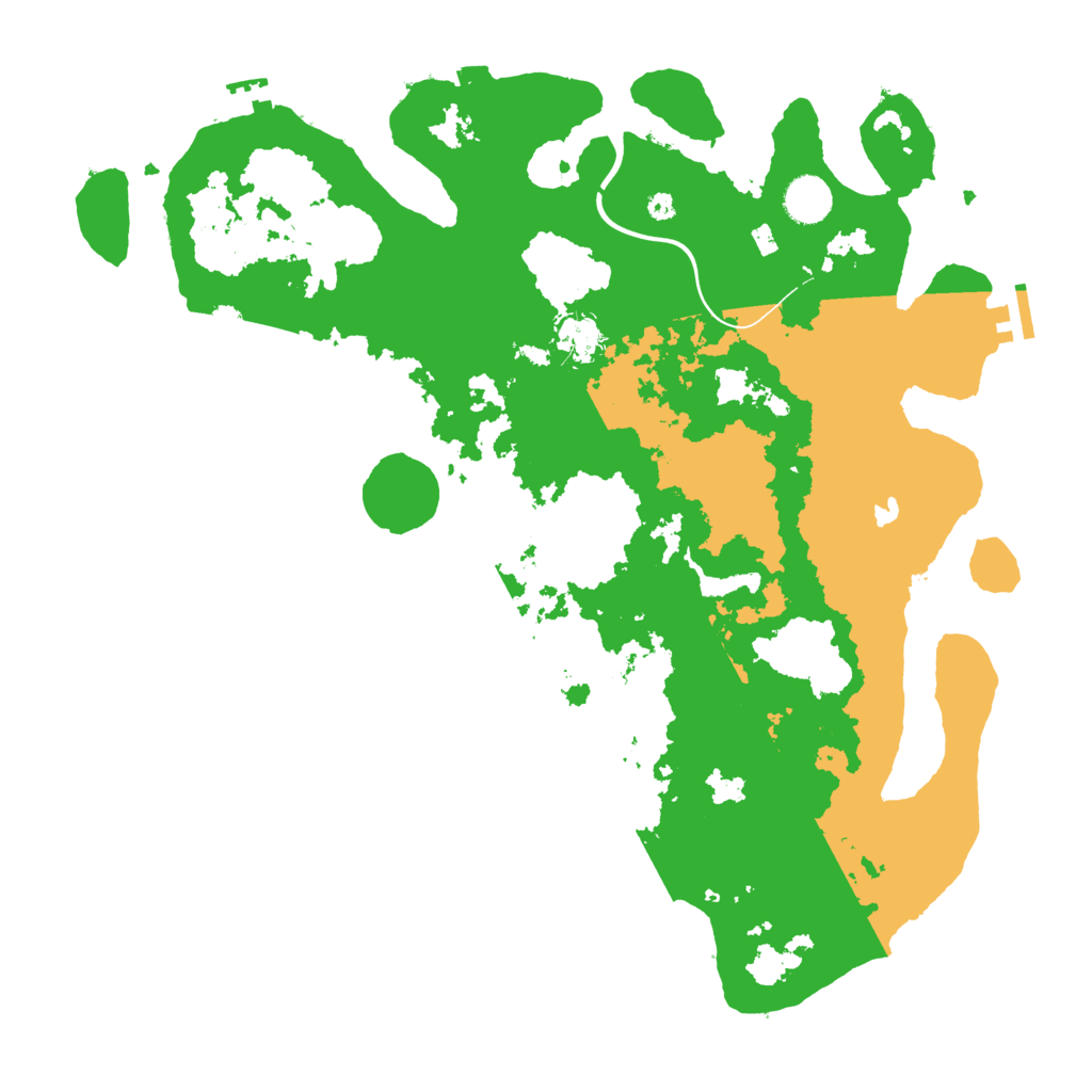 Biome Rust Map: Procedural Map, Size: 4000, Seed: 168757336