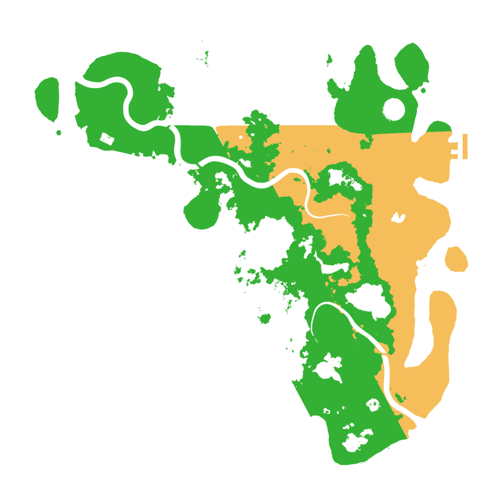 Biome Rust Map: Procedural Map, Size: 4000, Seed: 168757336