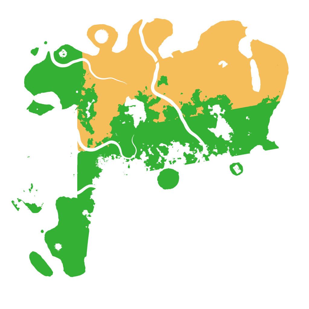 Biome Rust Map: Procedural Map, Size: 4000, Seed: 64402084