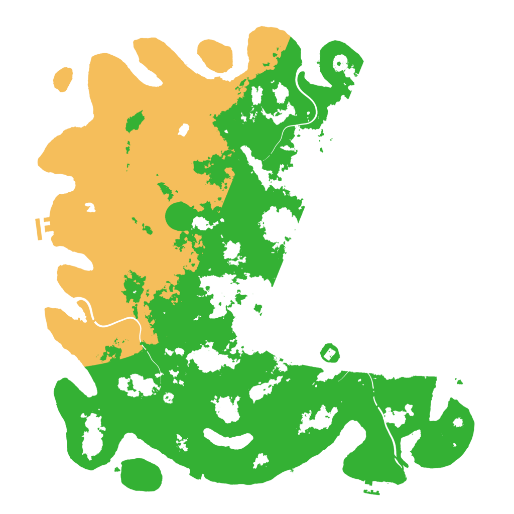 Biome Rust Map: Procedural Map, Size: 4800, Seed: 1892371890