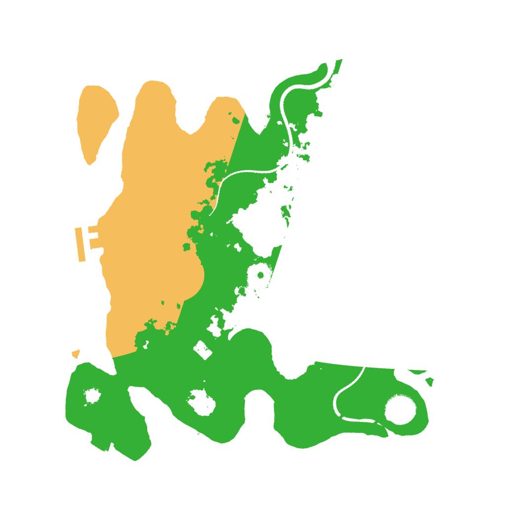 Biome Rust Map: Procedural Map, Size: 3000, Seed: 21836