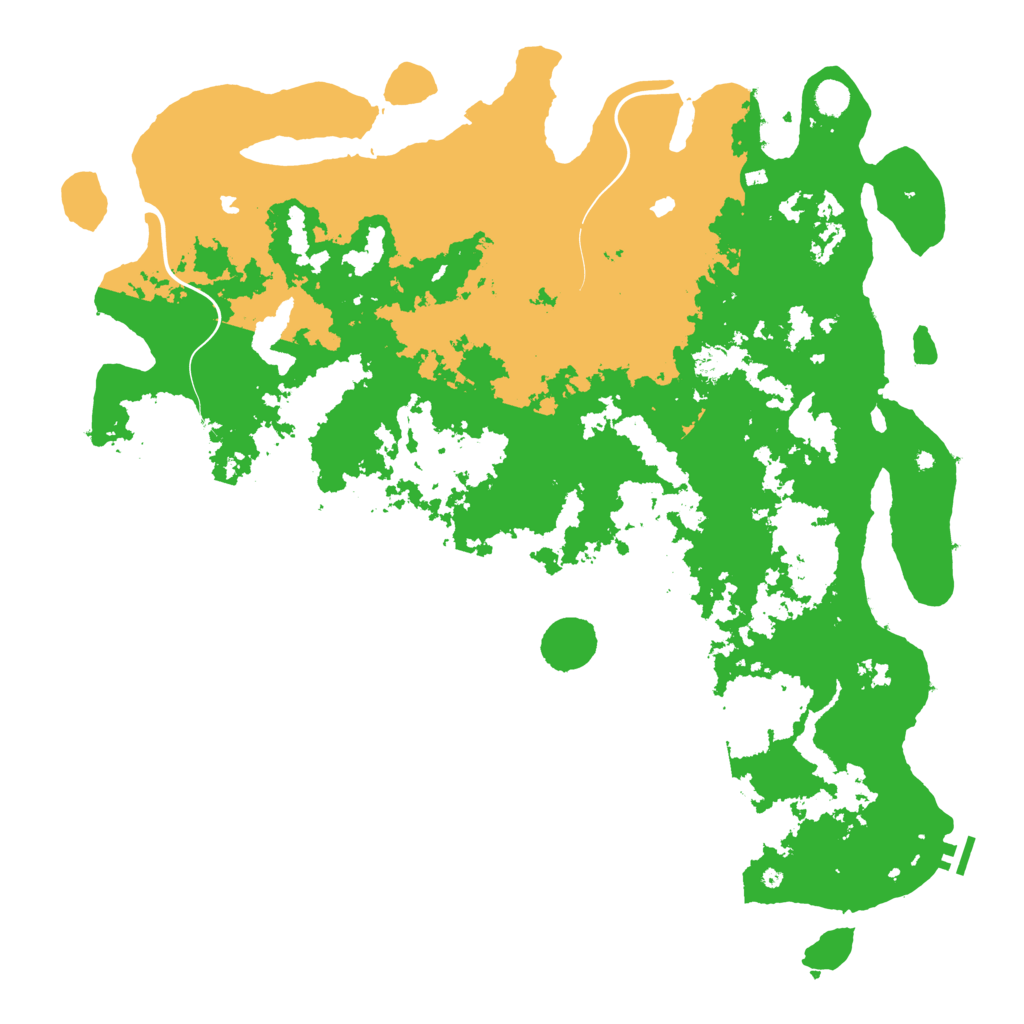 Biome Rust Map: Procedural Map, Size: 5193, Seed: 2147483647