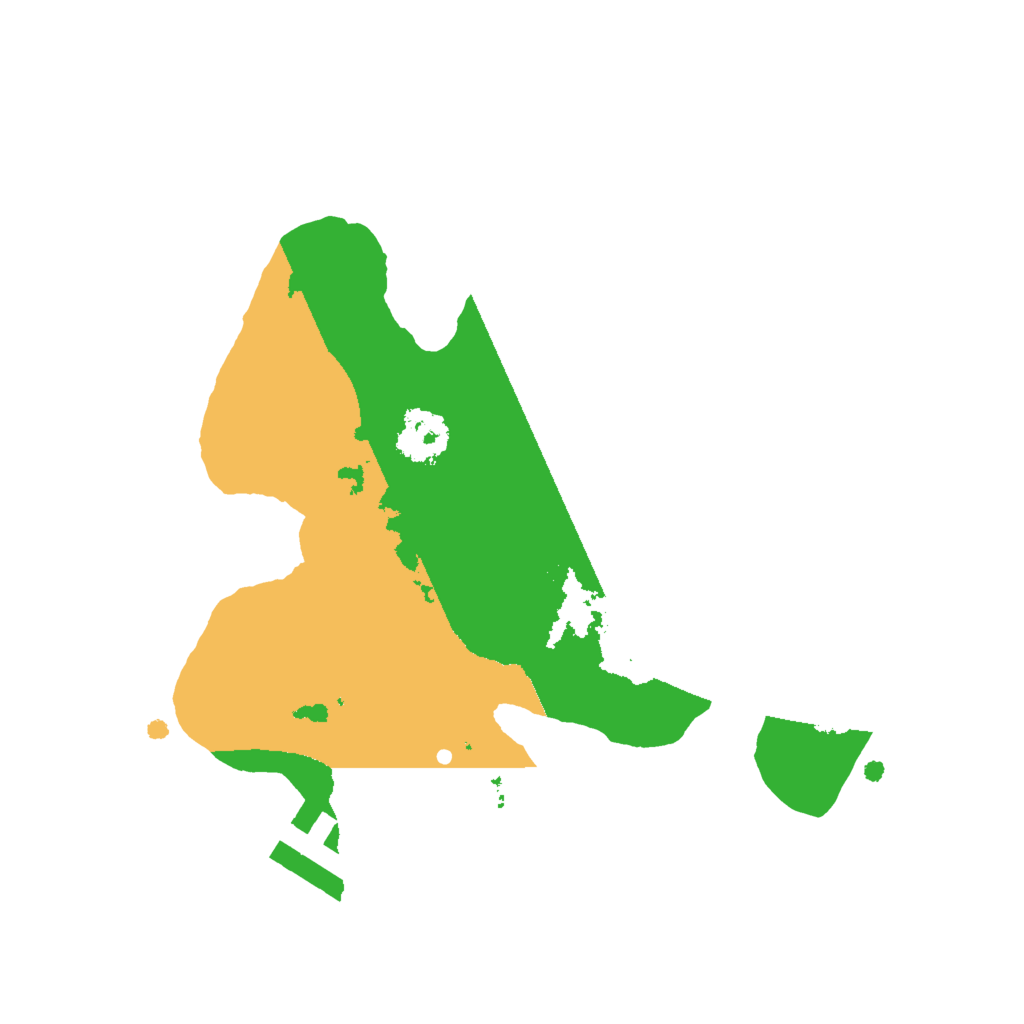 Biome Rust Map: Procedural Map, Size: 2000, Seed: 847953974