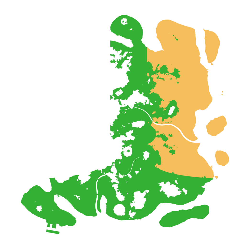 Biome Rust Map: Procedural Map, Size: 3750, Seed: 78862315