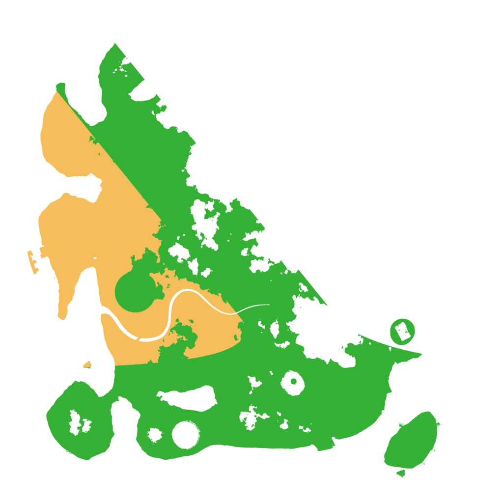 Biome Rust Map: Procedural Map, Size: 3250, Seed: 1752138115