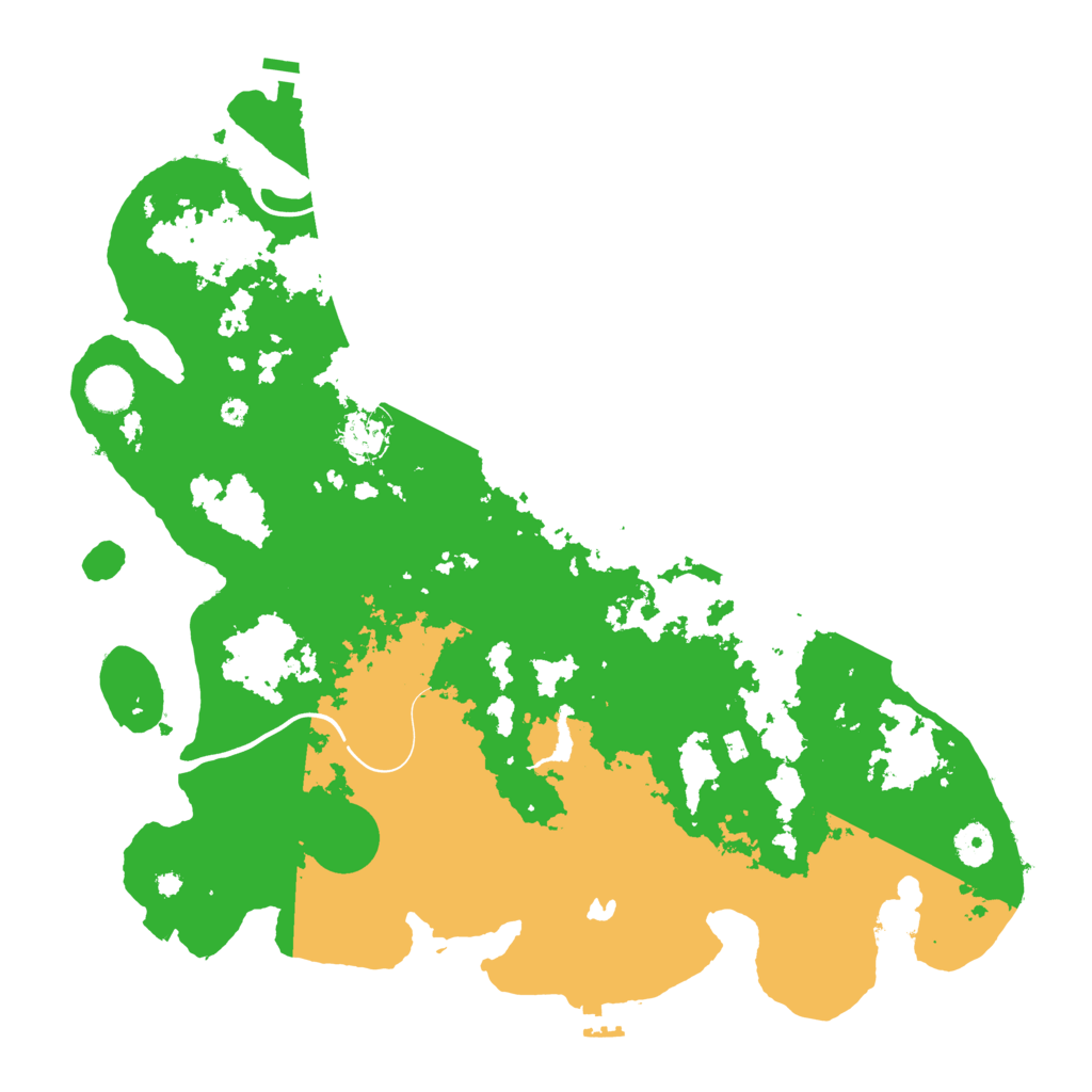 Biome Rust Map: Procedural Map, Size: 4050, Seed: 243458316