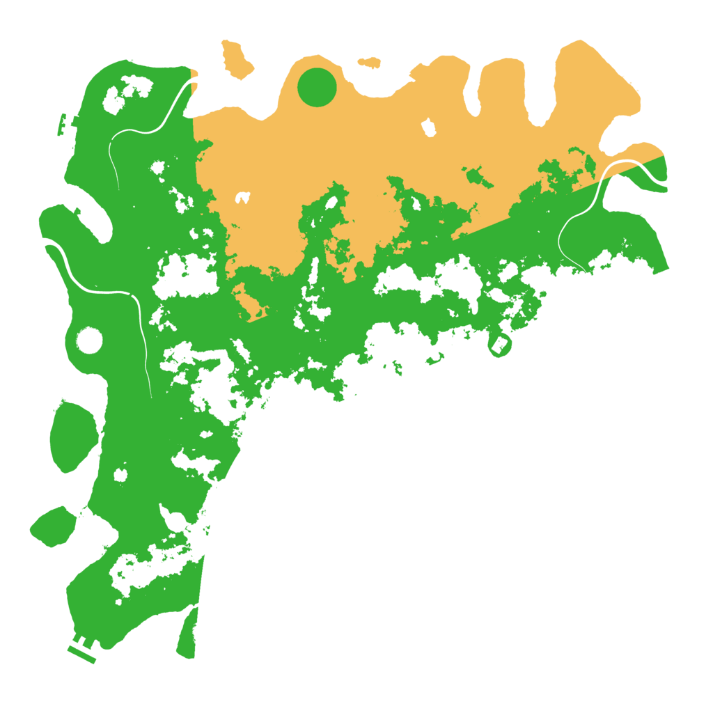 Biome Rust Map: Procedural Map, Size: 4800, Seed: 1982