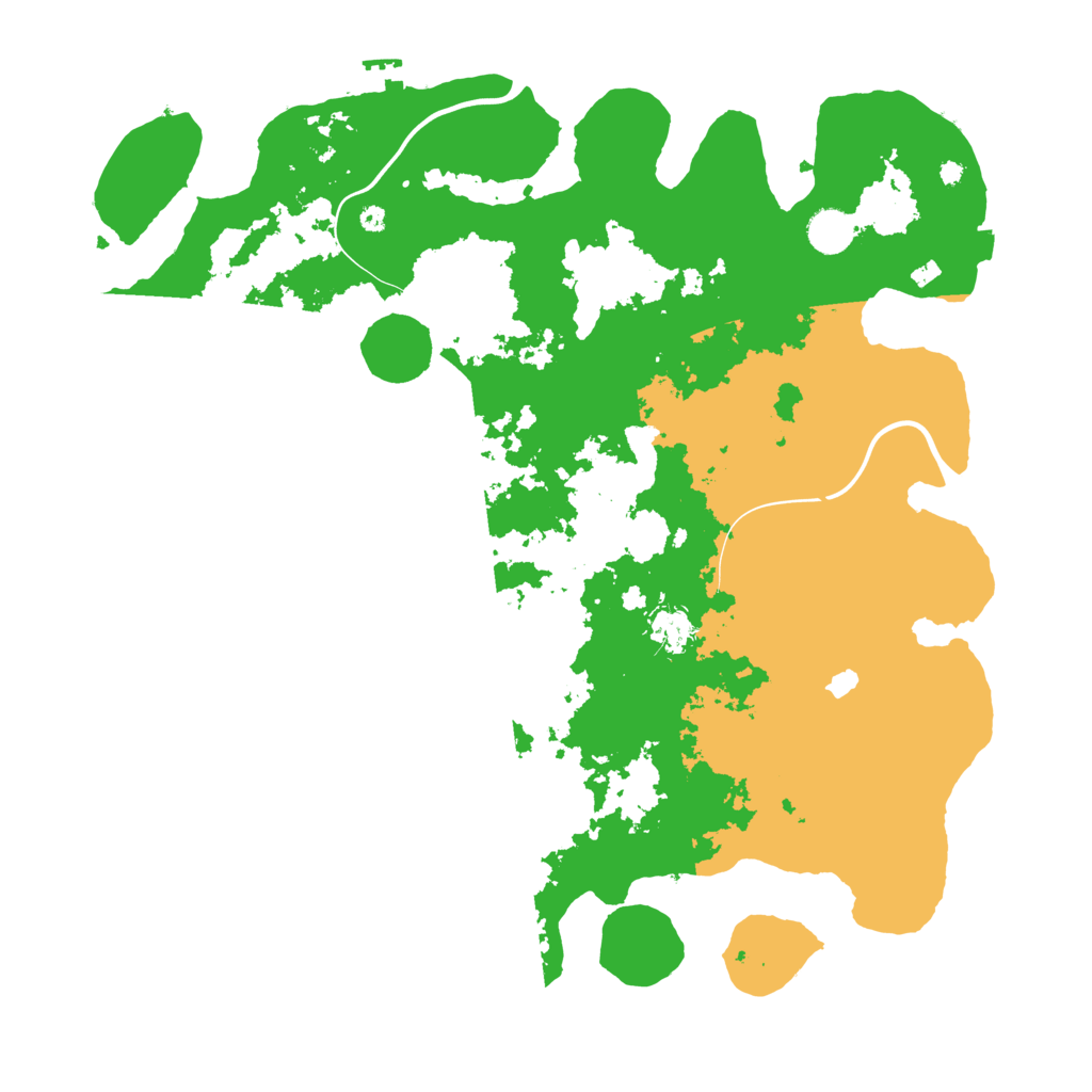 Biome Rust Map: Procedural Map, Size: 4200, Seed: 3359